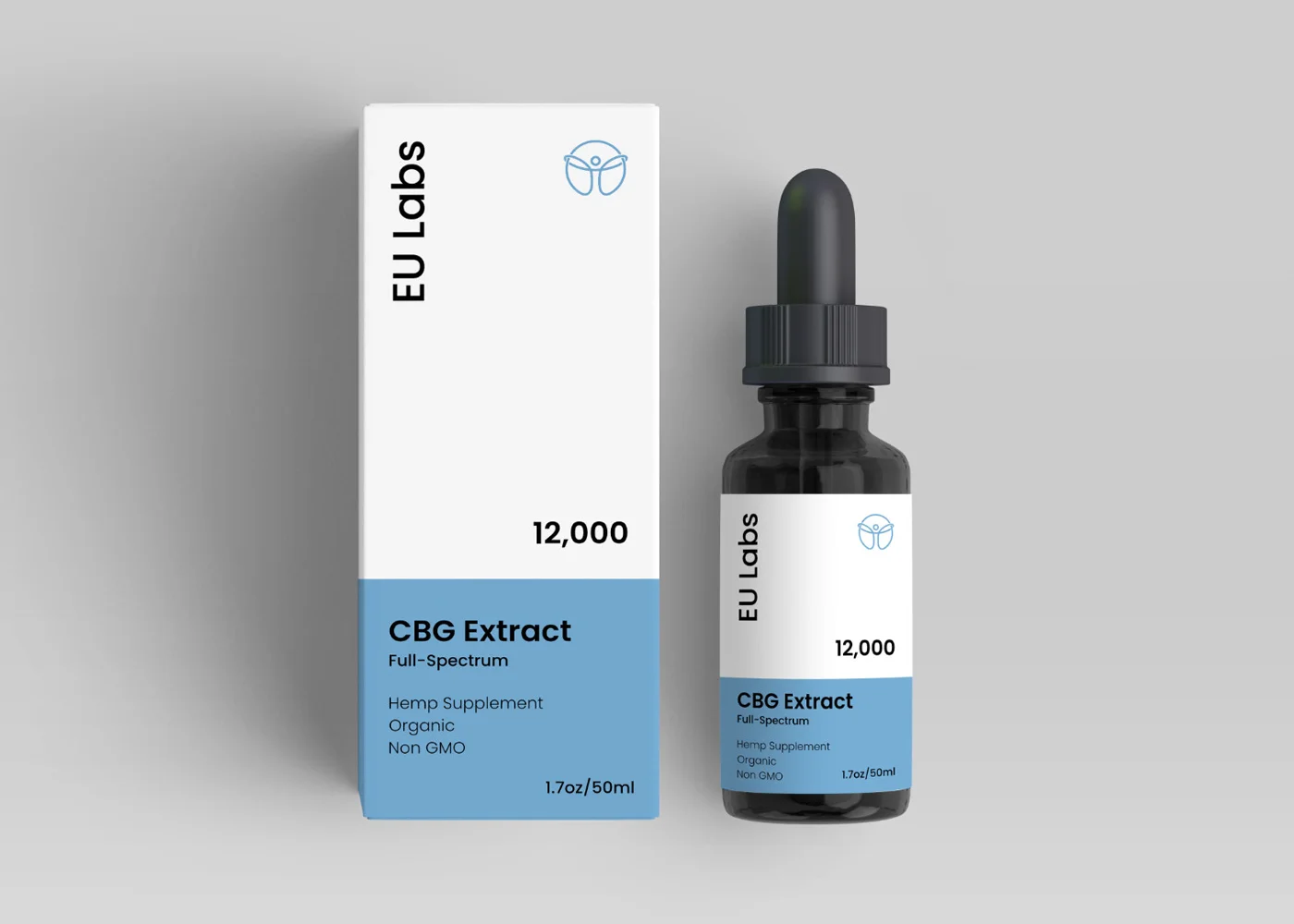 Most concentrated 12000mg full-spectrum CBG cannabigerol oil bottle — CBD Oil Sunshine Coast